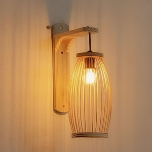 Đèn Gỗ Treo Tường Quả Nhót Decor Phòng Ngủ, Homestay, Coffee Shop.