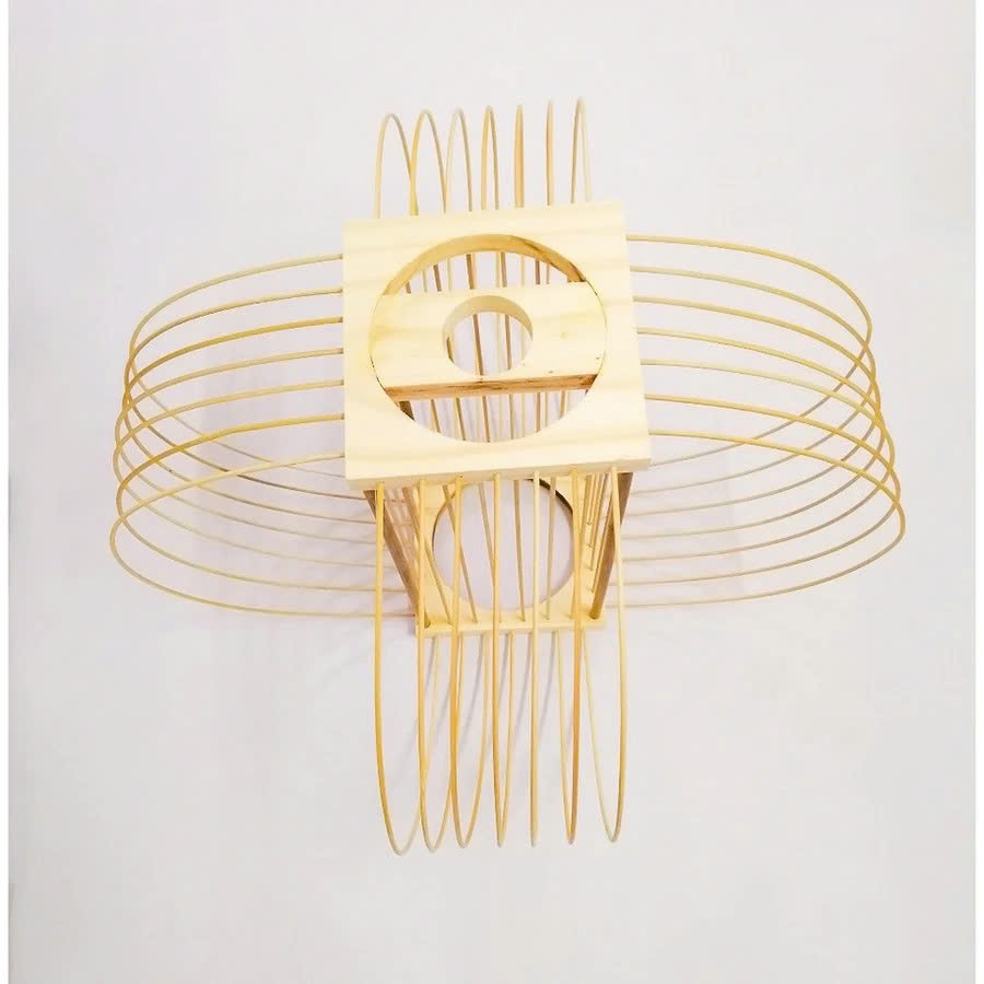 Đèn Mây Tre Gỗ Thả Trần Tứ Quý Hidagreen Decor Quán Cafe, Nhà Hàng, Homestay - Ảnh 2